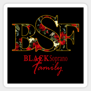 BSF red roses Sticker